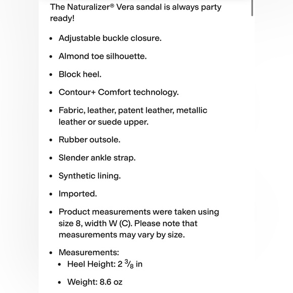 Women’s Naturalizer Heels - Picture 9 of 9